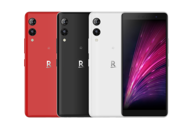 楽天モバイルオリジナルスマートフォン「Rakuten Hand 5G」の画像です。
